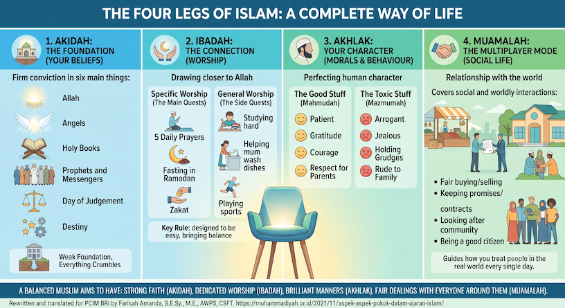 The Four Building Blocks of Islam: What Is It All About?