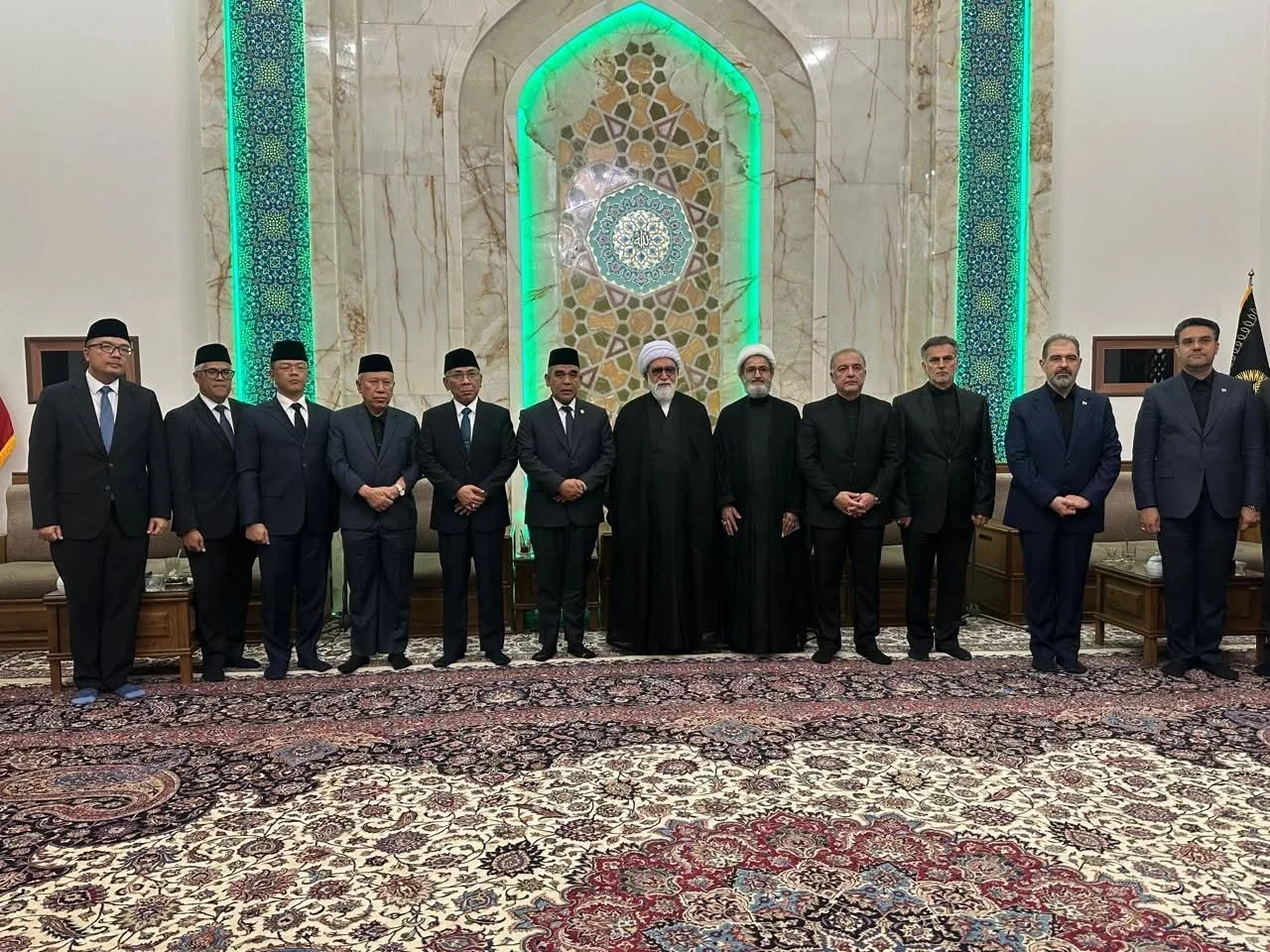 Syafiq Mughni Attends Condolence Visit for Ayatollah Ali Khamenei
